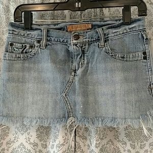 3/$20🌈Abercrombie jean mini skirt